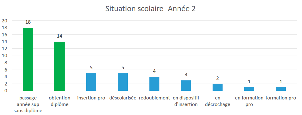 Situation scolaire- Année 2